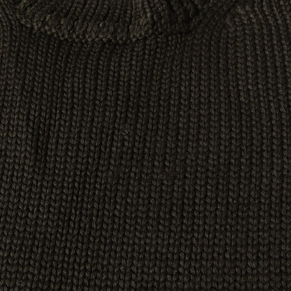 23AW バックロゴ ヘビー ニット セーター(CN 01/SWEATER/POLY)
