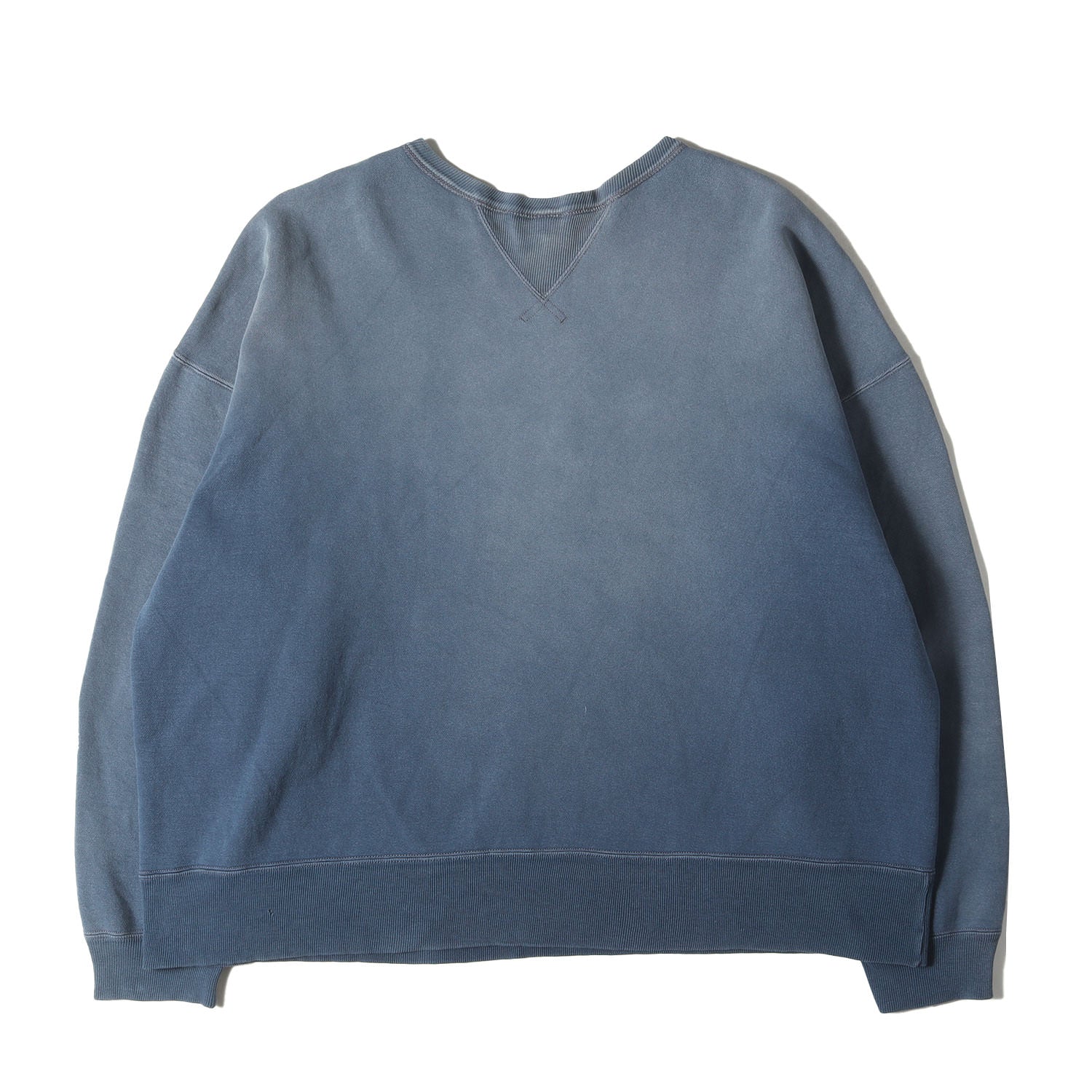 25SS ヴィンテージ加工 アップリケロゴ スウェット(CRW-N SWEAT/SAINT