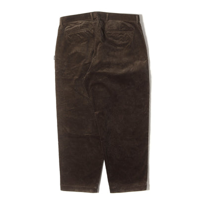 21AW 1タック ワイド ストレッチ コーデュロイパンツ(CORD. TUCK / C-PT)