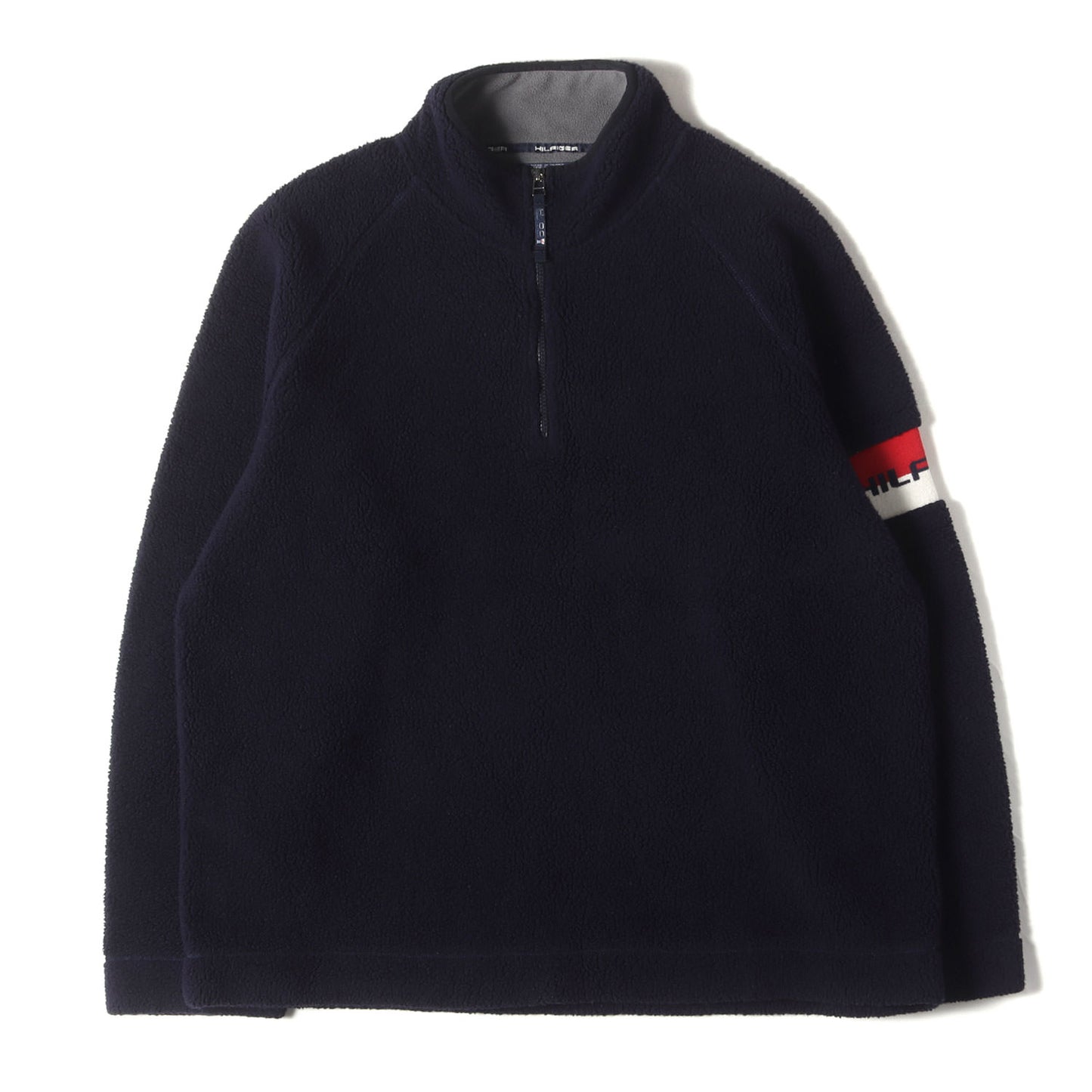 00s ハーフジップ フリースボア プルオーバー ジャケット