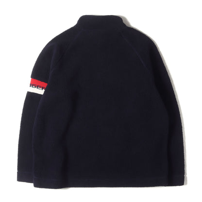 00s ハーフジップ フリースボア プルオーバー ジャケット