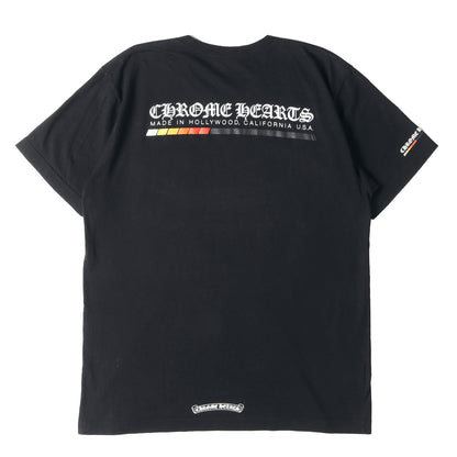 近年モデル ブランドロゴ ポケット Tシャツ(Neon Bar Logo Tee)