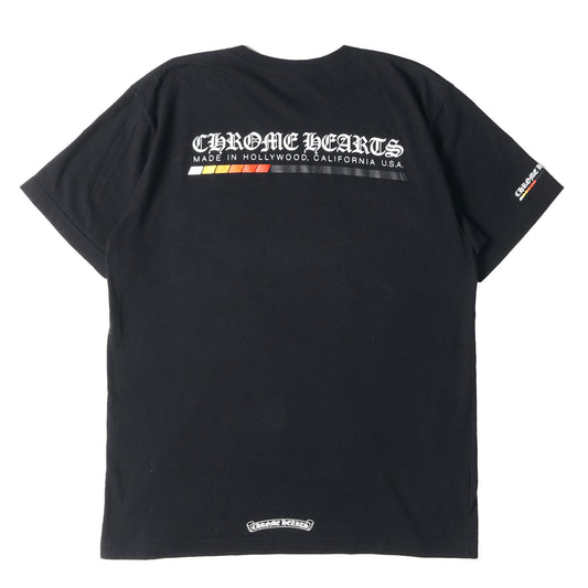 近年モデル ブランドロゴ ポケット Tシャツ(Neon Bar Logo Tee)