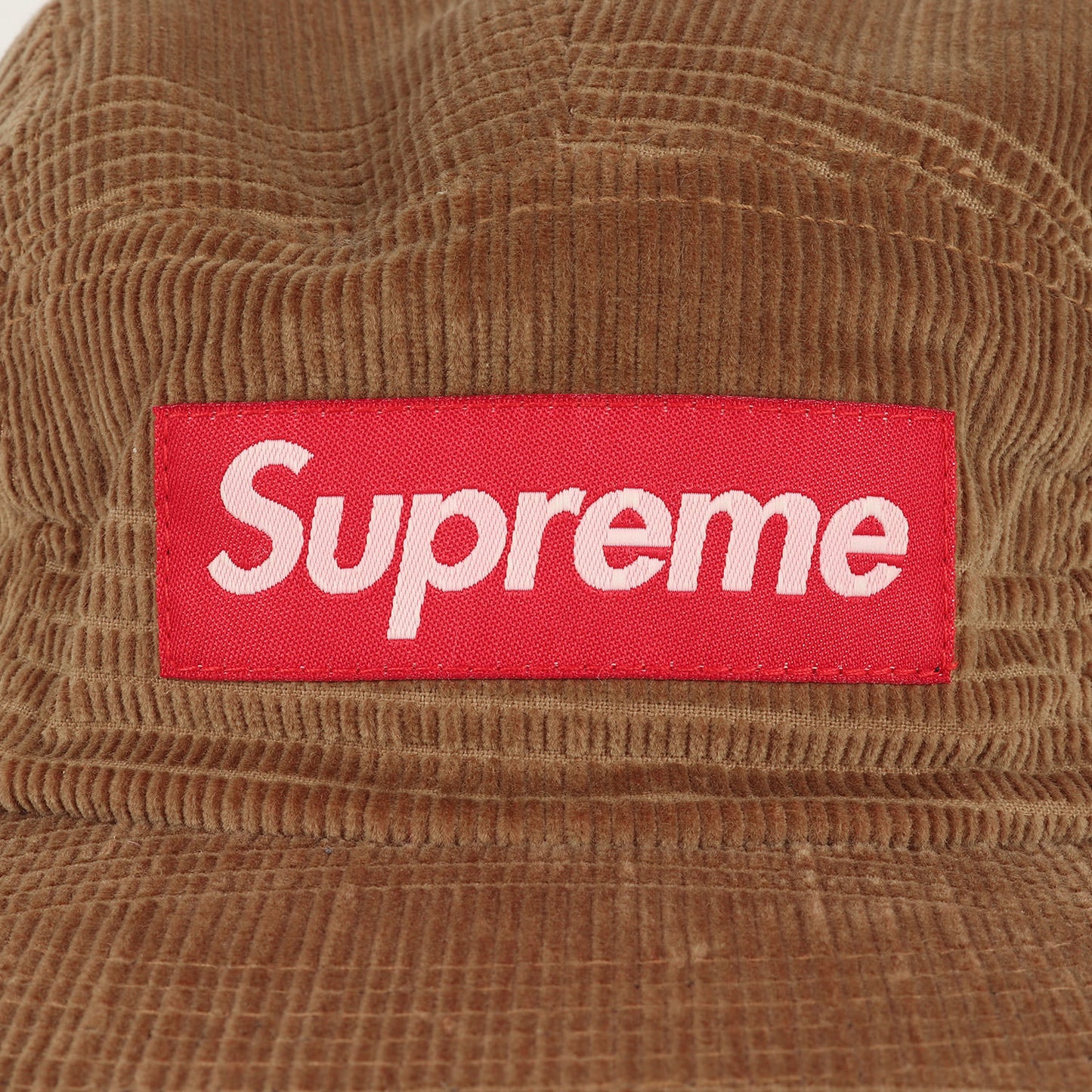 チェック コーデュロイ BOXロゴ キャンプキャップ(Corduroy Camp Cap)