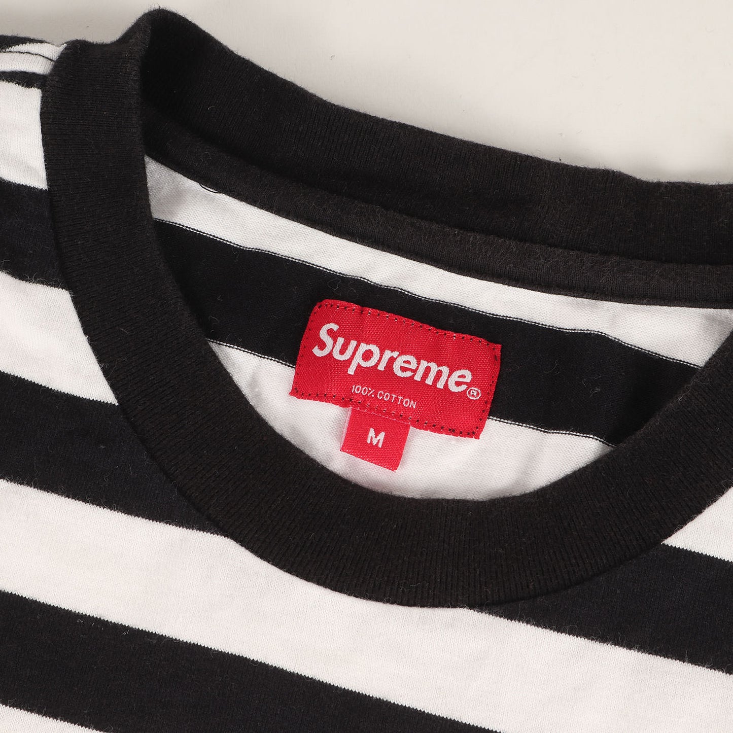 フラッグ刺繍 ボーダー ロングスリーブ Tシャツ(Flags L/S Top)