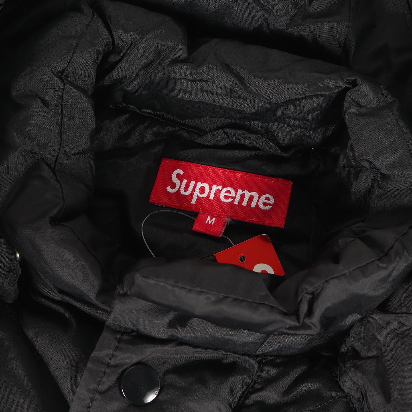 キルティング リップストップ ダウンジャケット