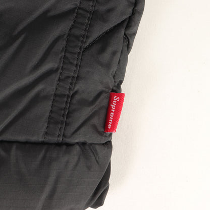 キルティング リップストップ ダウンジャケット