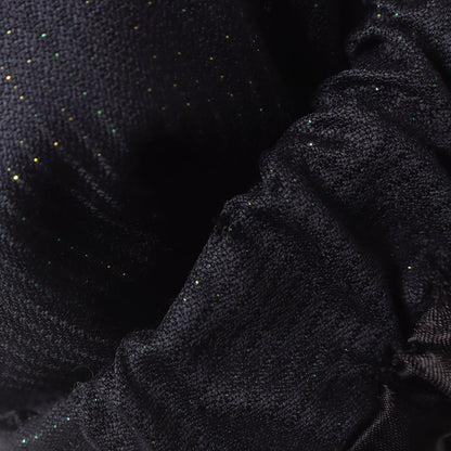 ×DORMEUIL ラメストライプ ウール ダウンジャケット