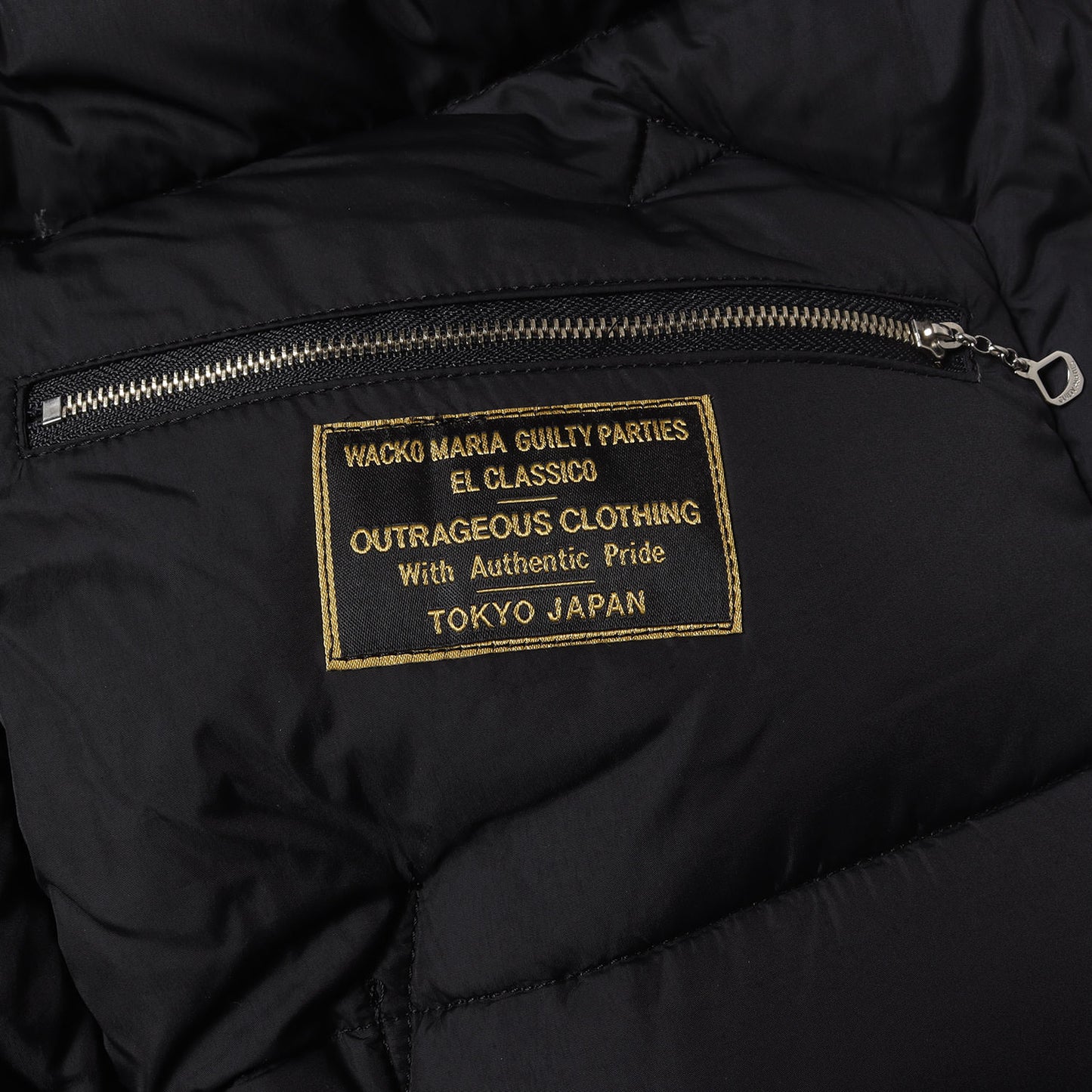 ×Rocky Mountain Featherbed 襟ボア レザーヨーク ダウンベスト