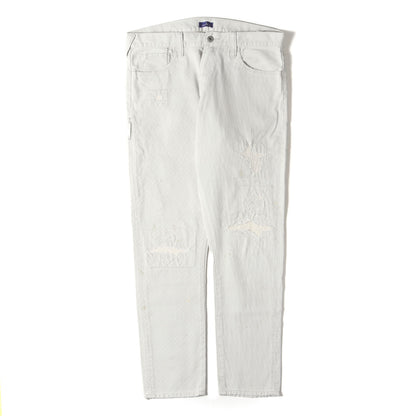 ×fragment design ダメージリペア加工 5ポケット ピケパンツ
