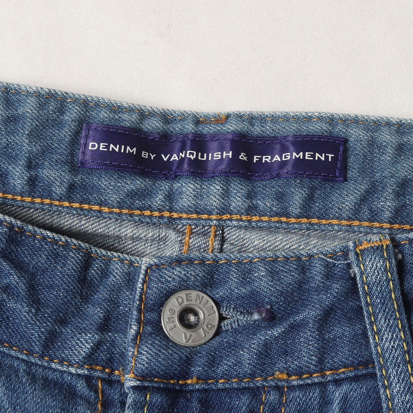 ×fragment design ダメージリペア加工 デニムパンツ