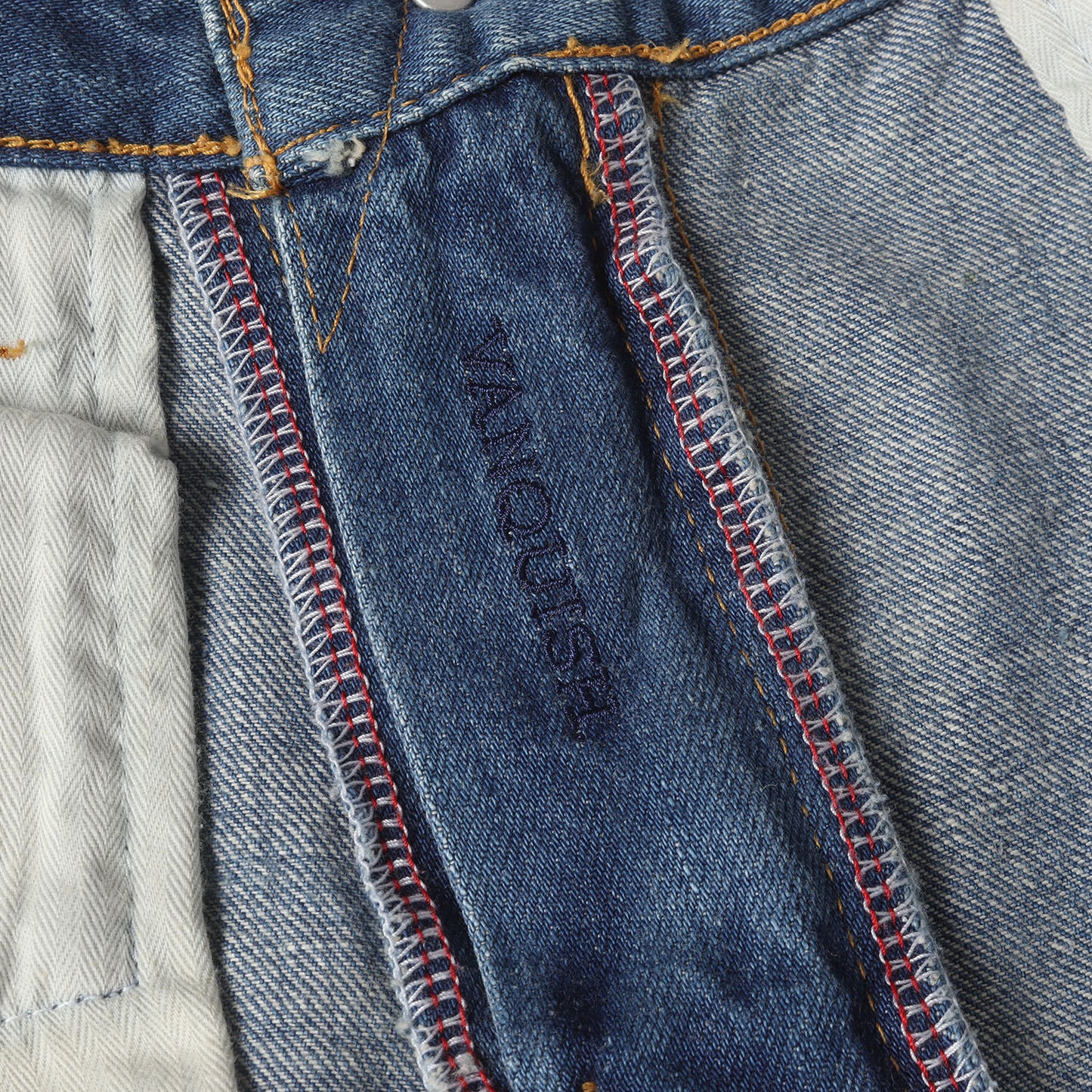 ×fragment design ダメージリペア加工 デニムパンツ