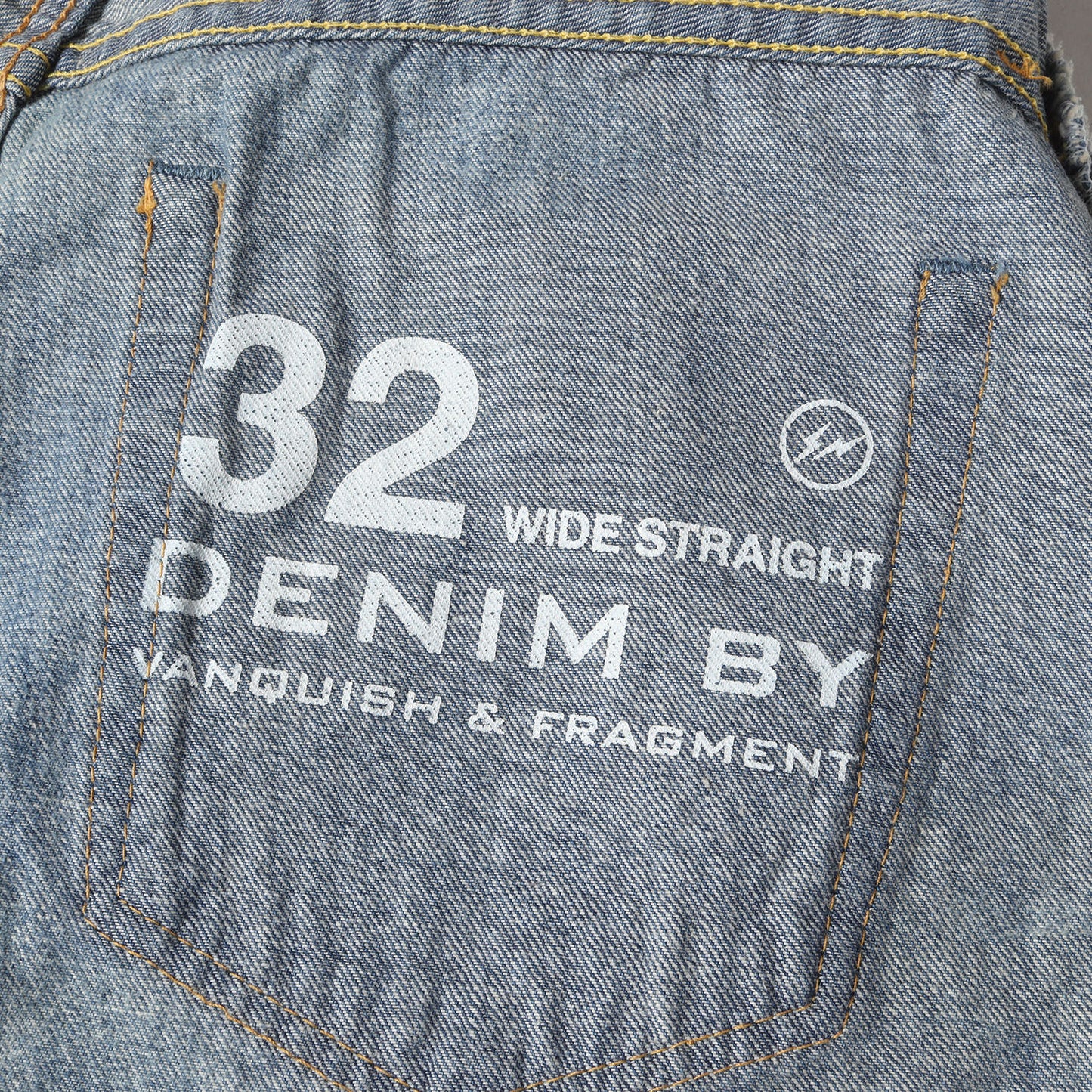 ×fragment design ダメージリペア加工 デニムパンツ