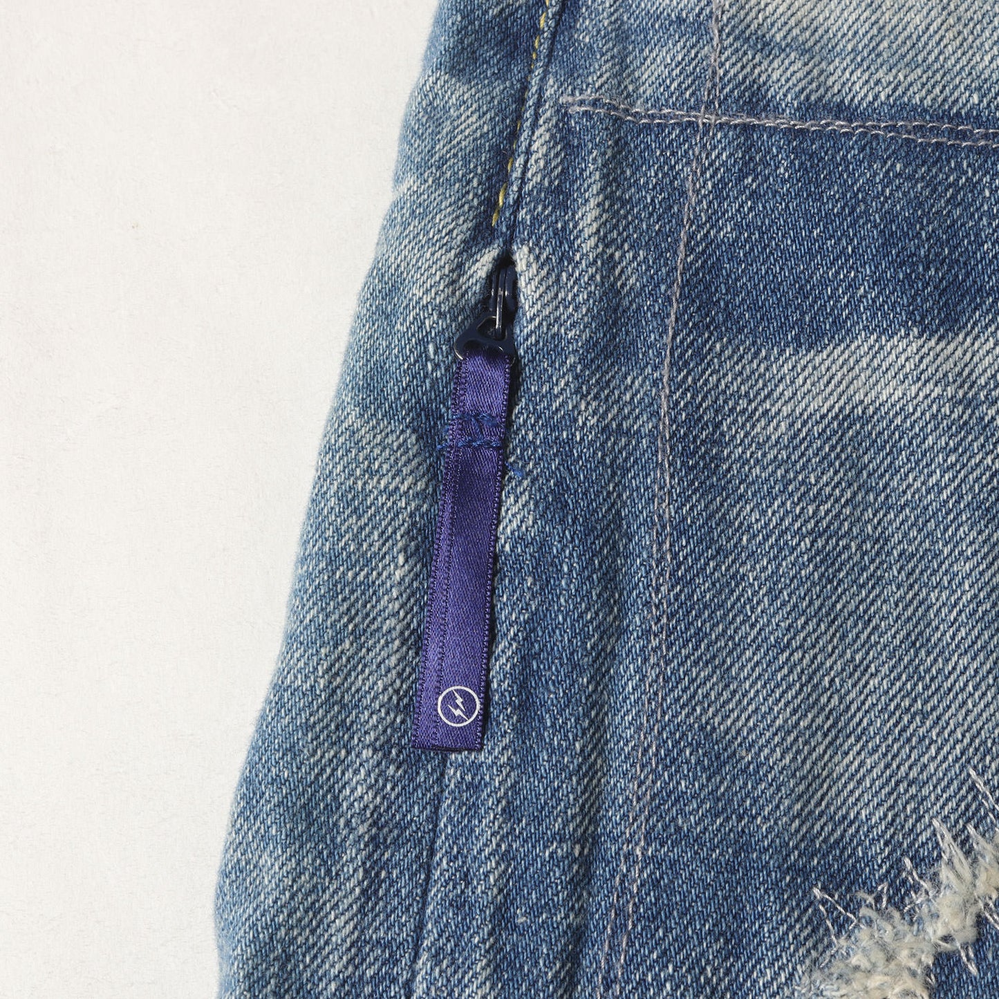 ×fragment design ダメージリペア加工 デニムパンツ