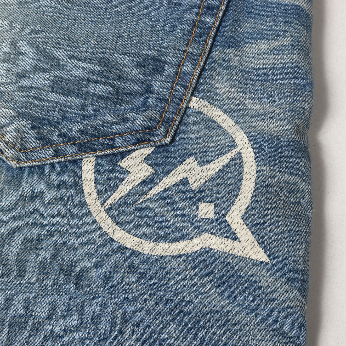×fragment design ダメージリペア加工 デニムパンツ