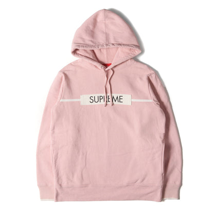ロゴテープ付き スウェットパーカー(Chest Twill Tape Hooded Sweatshirt)
