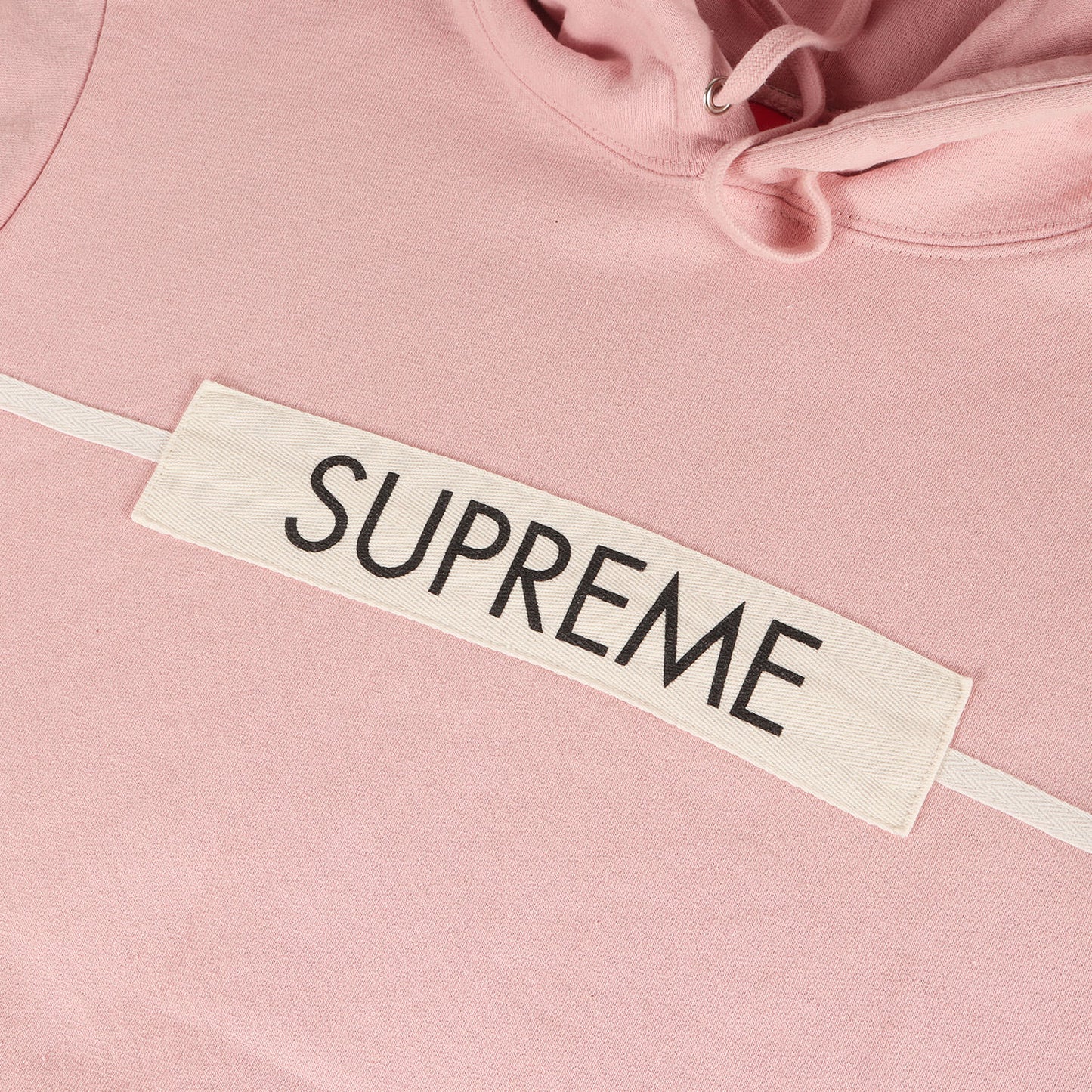 ロゴテープ付き スウェットパーカー(Chest Twill Tape Hooded Sweatshirt)