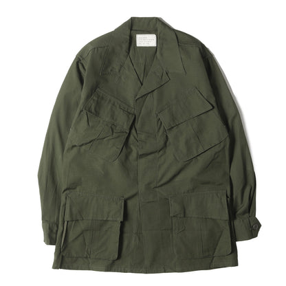 [ミントコンディション] 70s 米軍実物 5th リップストップ ジャングル ファティーグ ジャケット