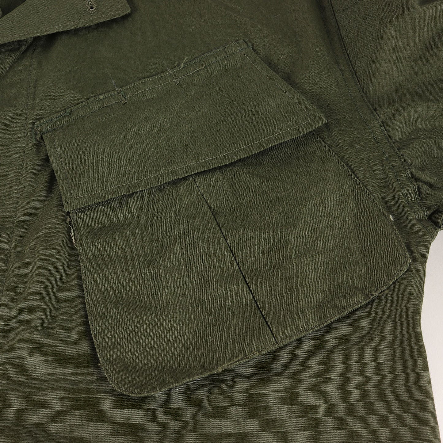 [ミントコンディション] 70s 米軍実物 5th リップストップ ジャングル ファティーグ ジャケット