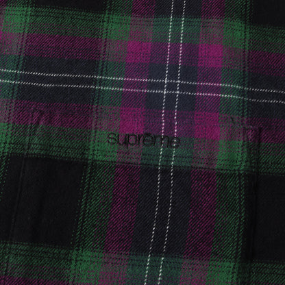 22SS ボタンダウン チェック フランネルシャツ(Brushed Plaid Flannel Shirt)
