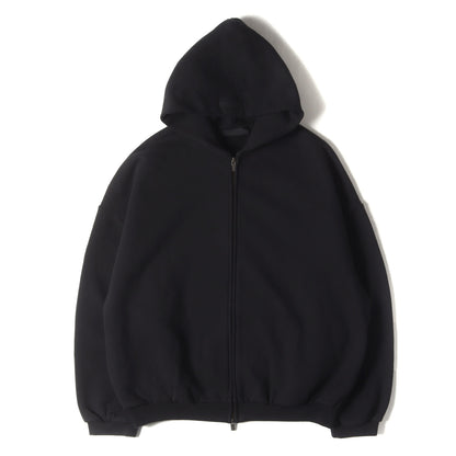 24AW FOG ESSENTIALS アップリケロゴ オーバーサイズ ジップ スウェットパーカー