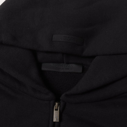 24AW FOG ESSENTIALS アップリケロゴ オーバーサイズ ジップ スウェットパーカー