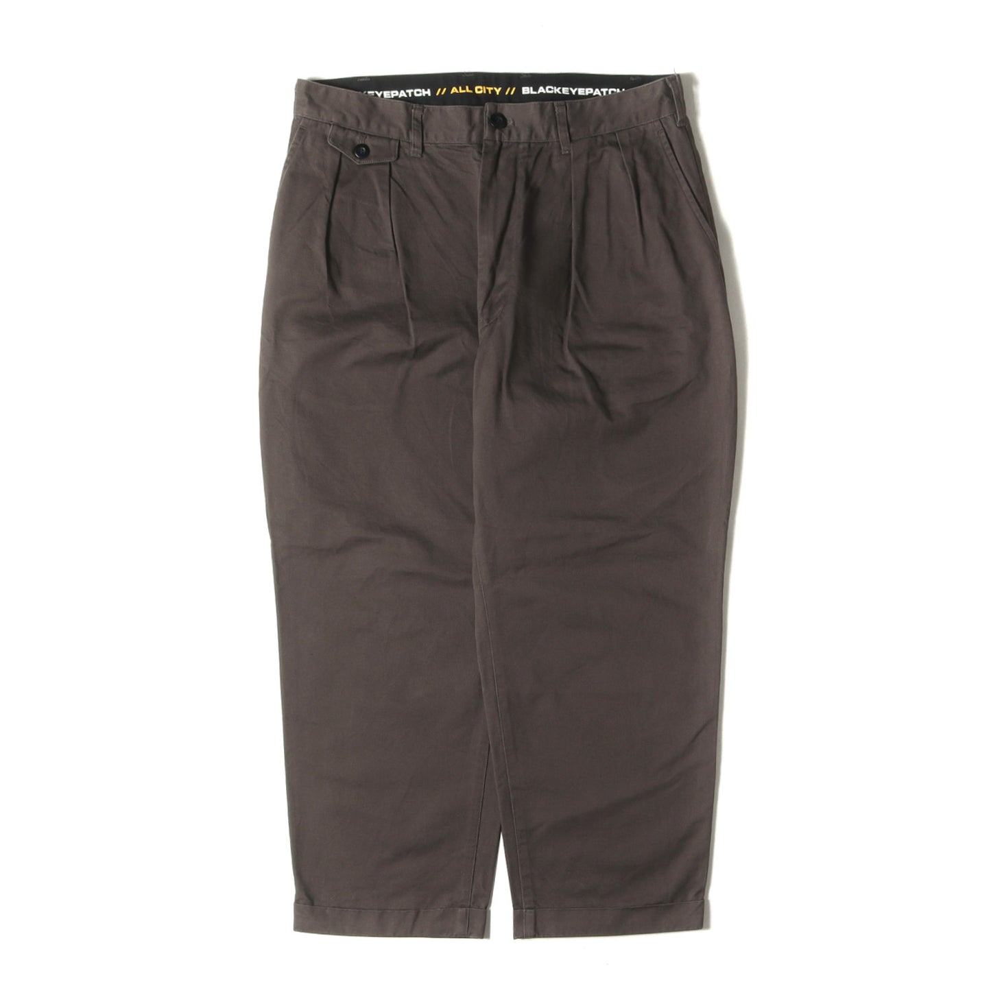 21AW 2タック テーパード ワーク チノパンツ(ALL CITY TWO TUCK CHINO PANT)
