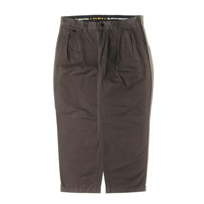 21AW 2タック テーパード ワーク チノパンツ(ALL CITY TWO TUCK CHINO PANT)