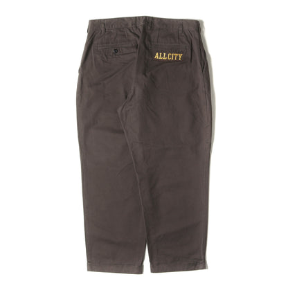 21AW 2タック テーパード ワーク チノパンツ(ALL CITY TWO TUCK CHINO PANT)