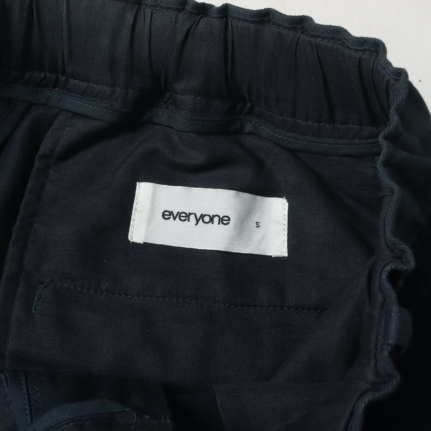 23SS コットンツイル イージーパンツ(BELTED EASY PANTS)