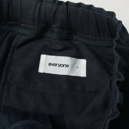 23SS コットンツイル イージーパンツ(BELTED EASY PANTS)