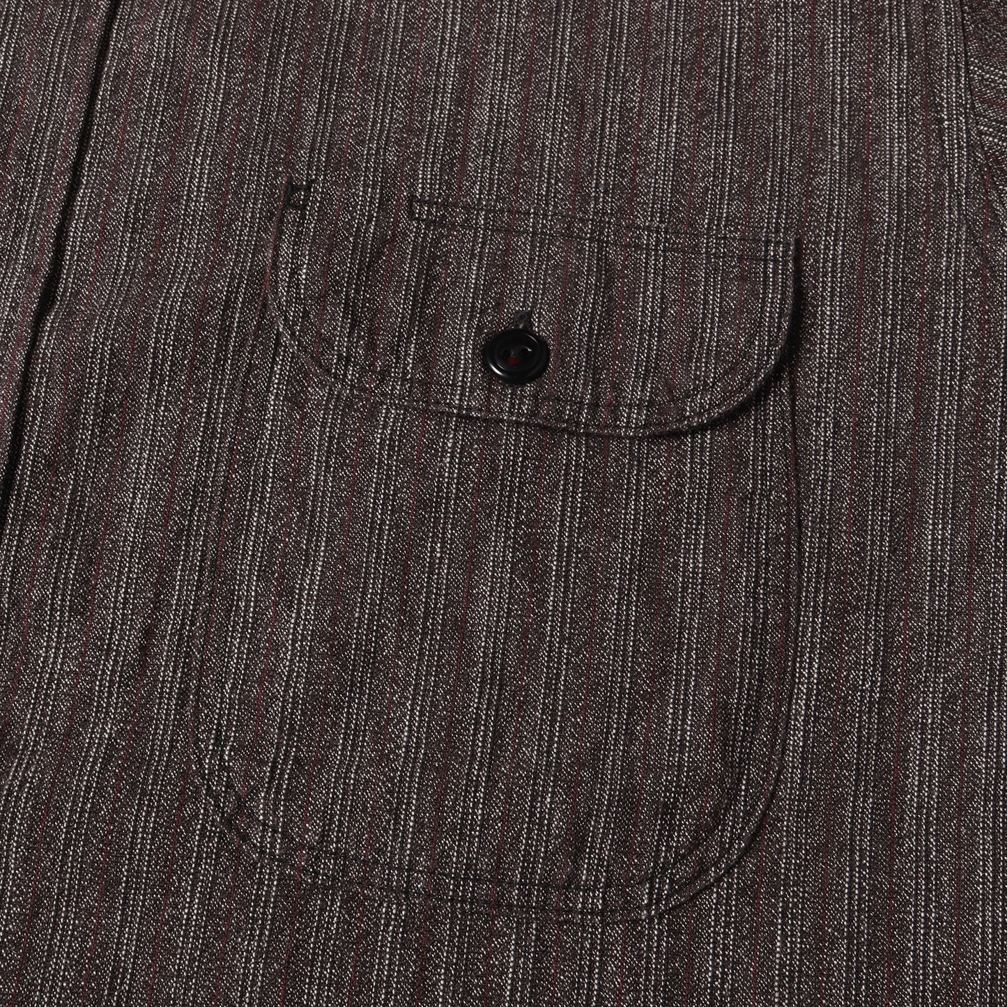ストライプ スタンドカラー シャンブレーシャツ(T-STRIPE CHAMBRAY SHT STAND)