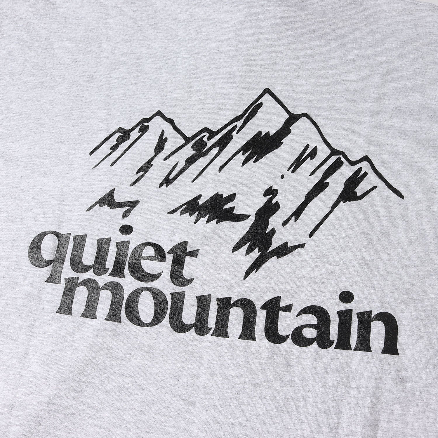 quiet mountain ブランドロゴ スウェットパーカー - ブランド古着の