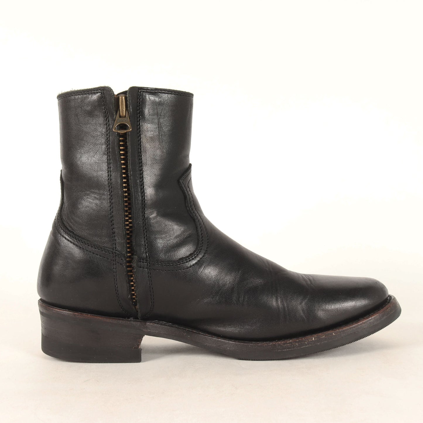 ホースハイドレザー ジップ ウエスタンブーツ(HORSEHIDE ZIP WESTERN BOOTS)