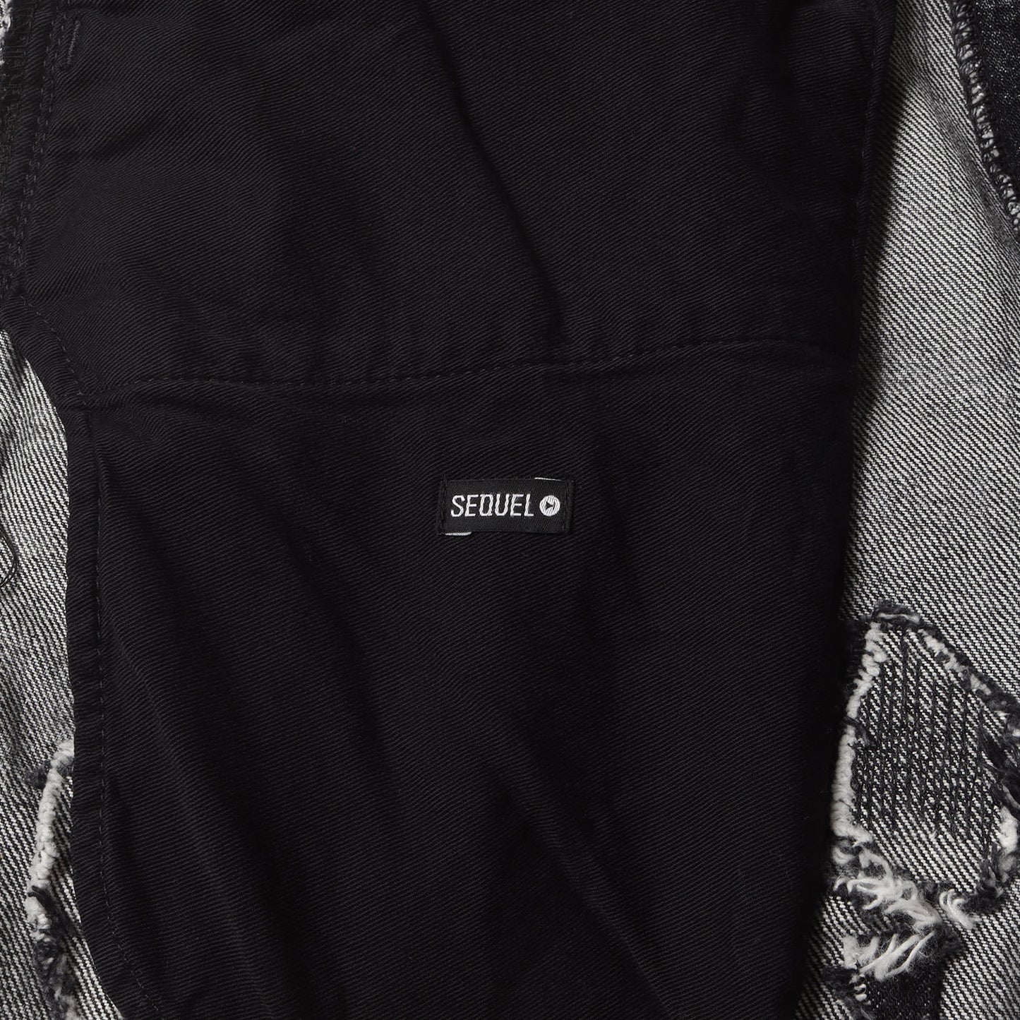 22SS ×fragment design ダメージリペア加工 デニムパンツ(DAMAGE DENIM PANTS BLACK)