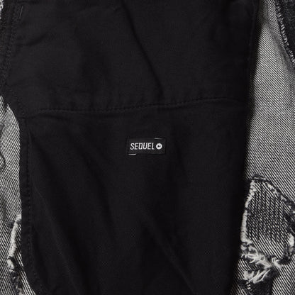 22SS ×fragment design ダメージリペア加工 デニムパンツ(DAMAGE DENIM PANTS BLACK)
