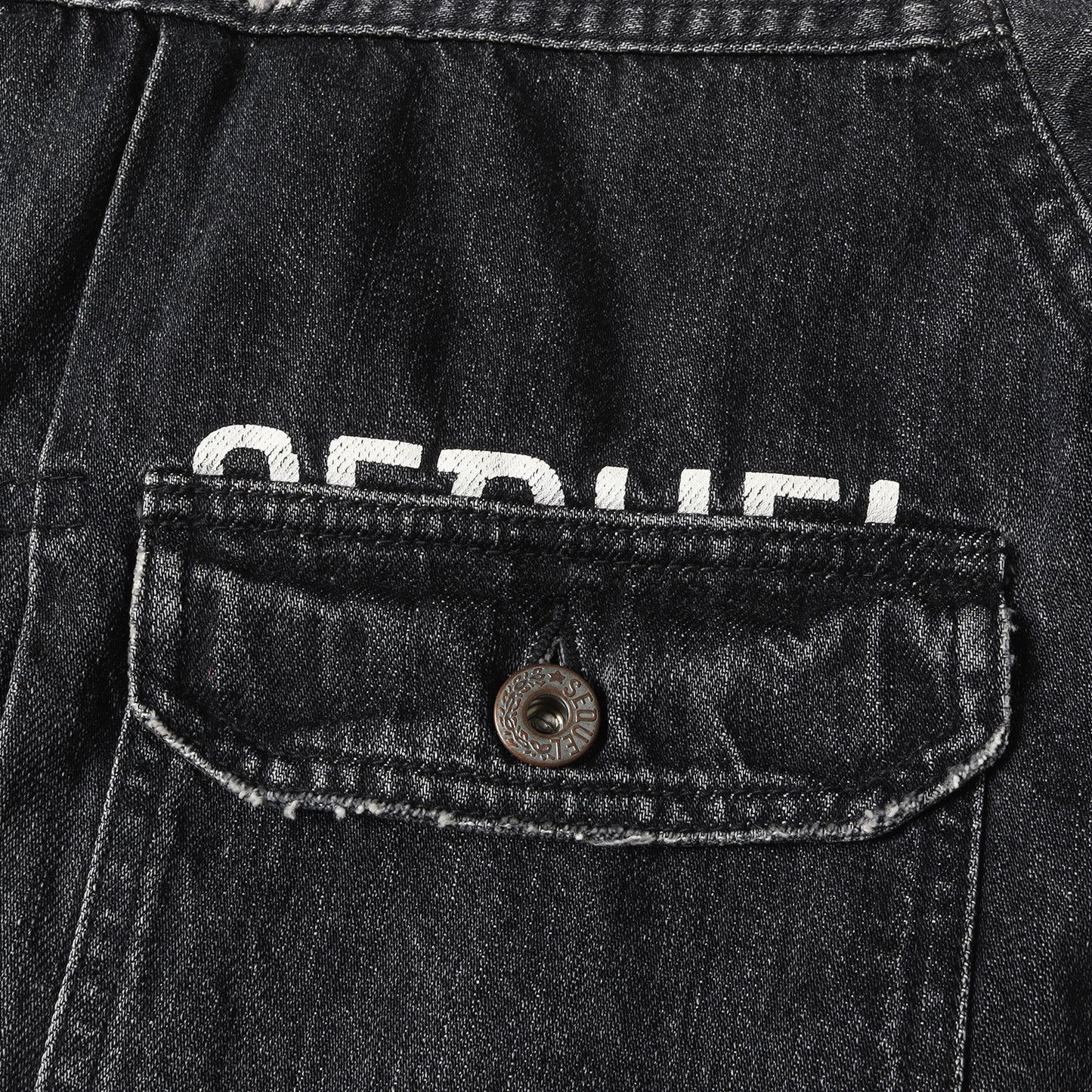 22SS ×fragment design 1stタイプ ダメージリペア加工 デニムジャケット(DENIM JACKET)