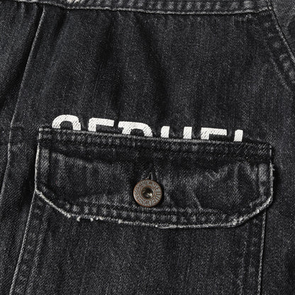 22SS ×fragment design 1stタイプ ダメージリペア加工 デニムジャケット(DENIM JACKET)