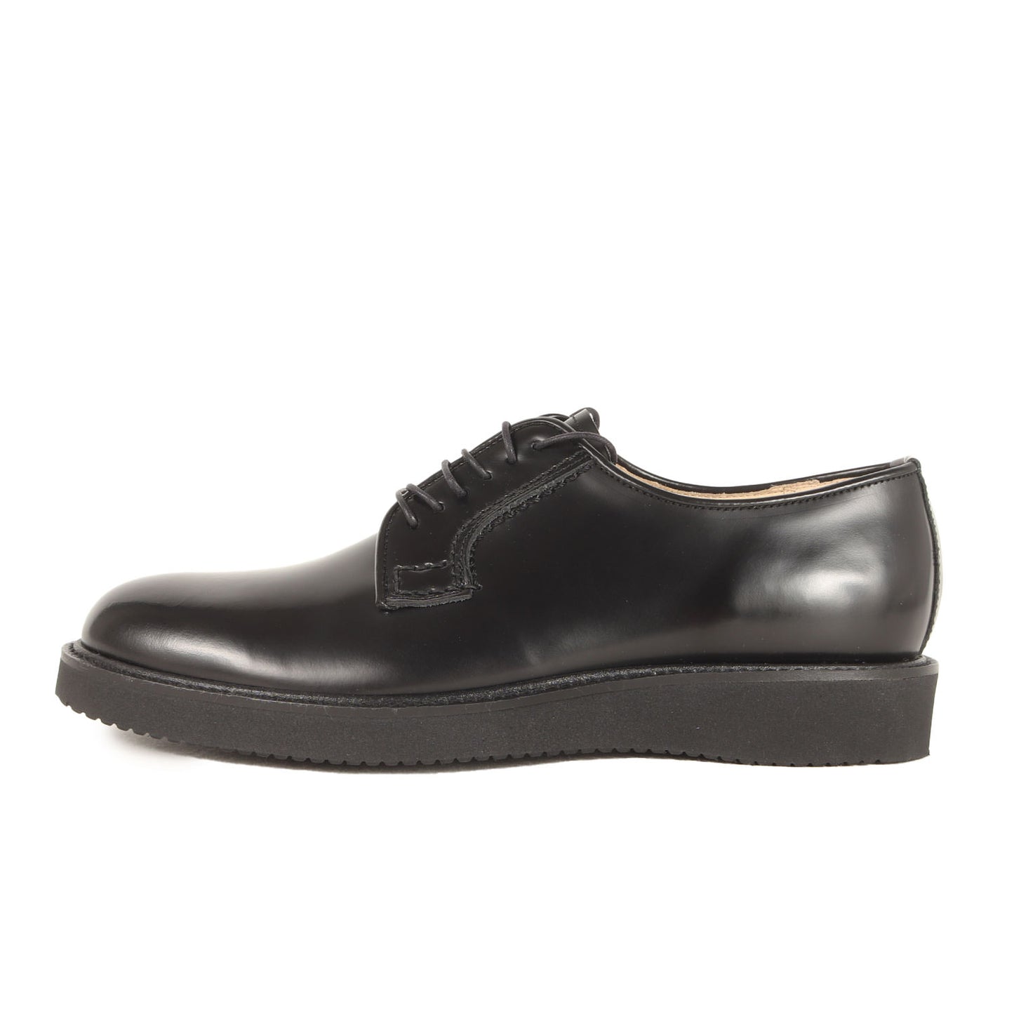 711P ガラスレザー ポストマンシューズ