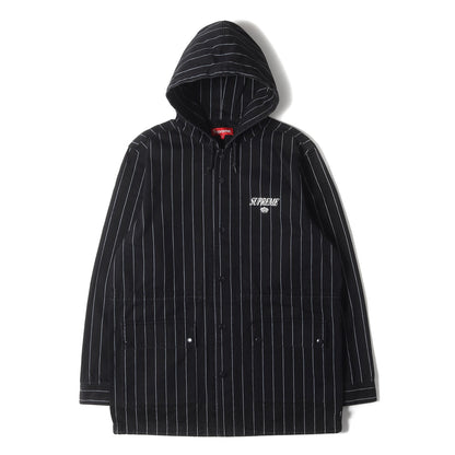 キングスロゴ ピンストライプ ツイル パーカー(Pinstripe Twill Parka)