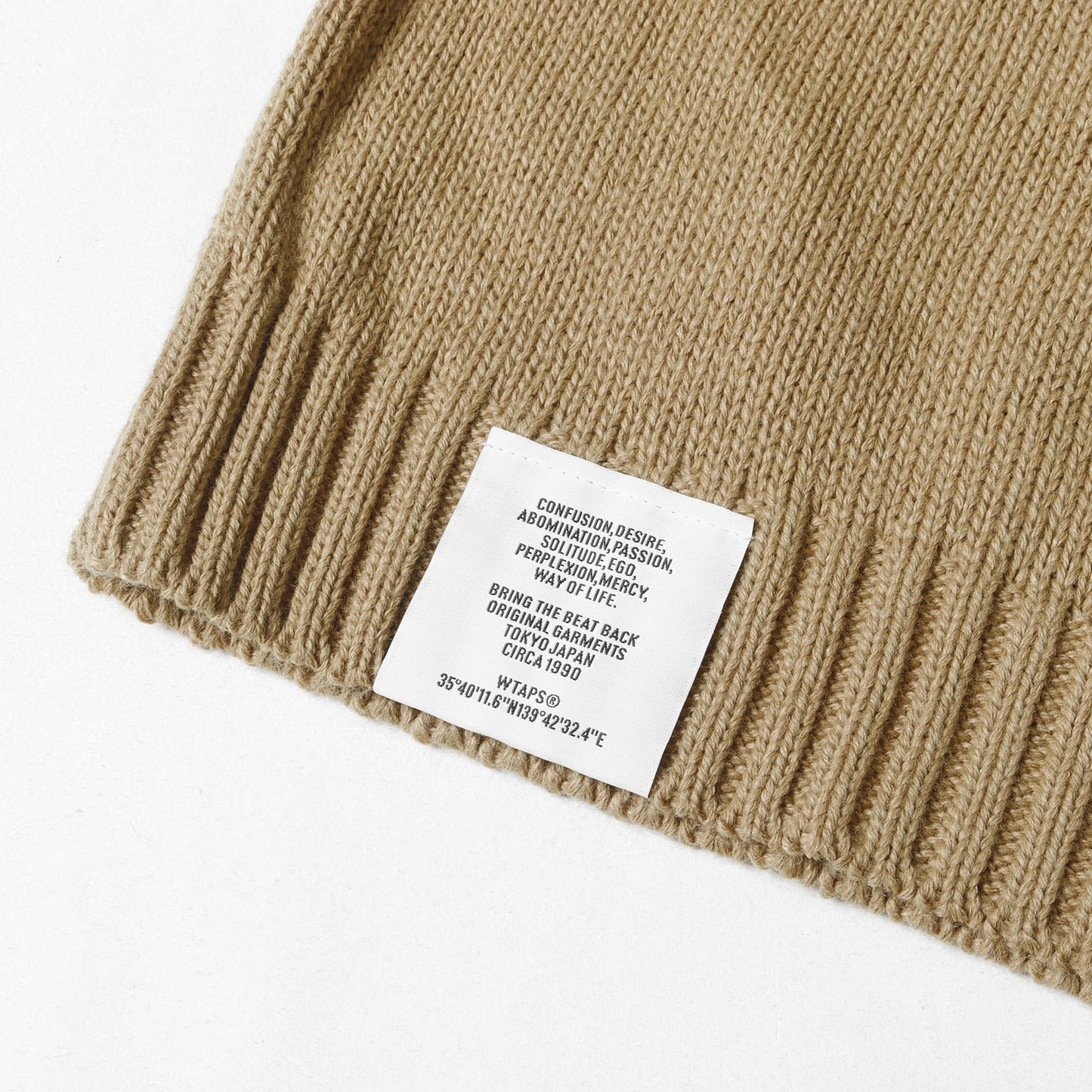 21AW ブランドロゴ Vネック ニットベスト(DITCH / VEST)