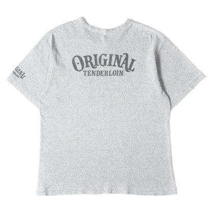 バックロゴ 霜降り ポケット Tシャツ(T-TEE POCKET)