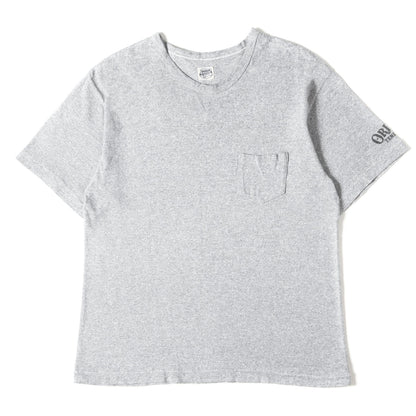 バックロゴ 霜降り ポケット Tシャツ(T-TEE POCKET)