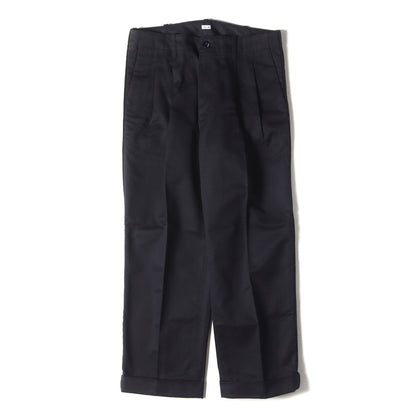 21SS サイド パイピング 2タック ワーク チノパンツ(CHINO PANTS TYPE-C)
