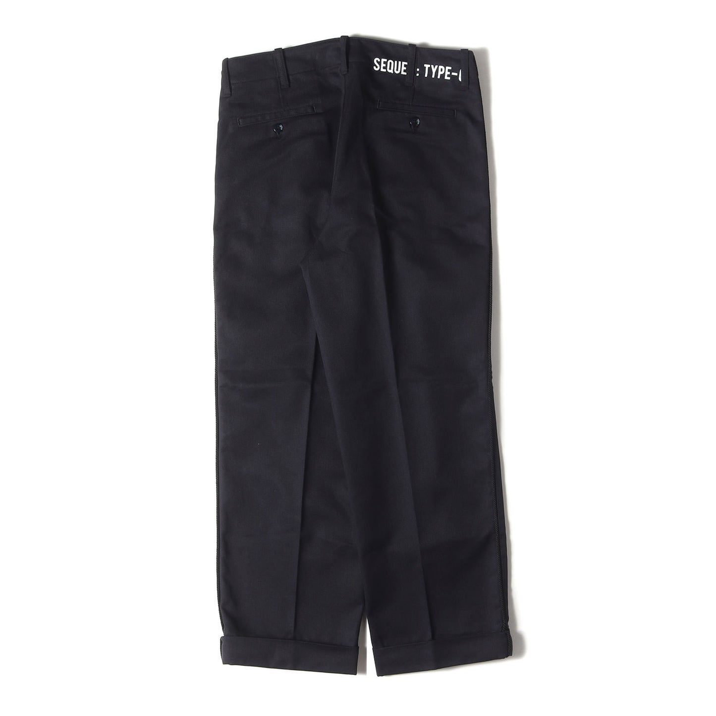 21SS サイド パイピング 2タック ワーク チノパンツ(CHINO PANTS TYPE-C)