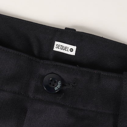 21SS サイド パイピング 2タック ワーク チノパンツ(CHINO PANTS TYPE-C)