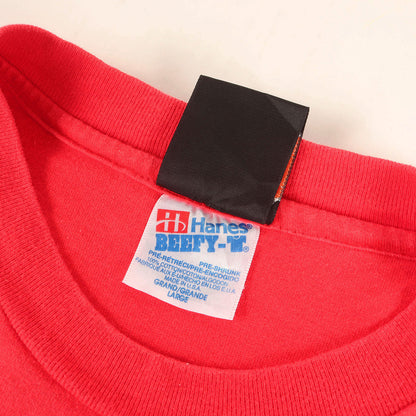 [GOODフェード] 90s イーグル エンブレム ポケット Tシャツ / USA製 Hanes
