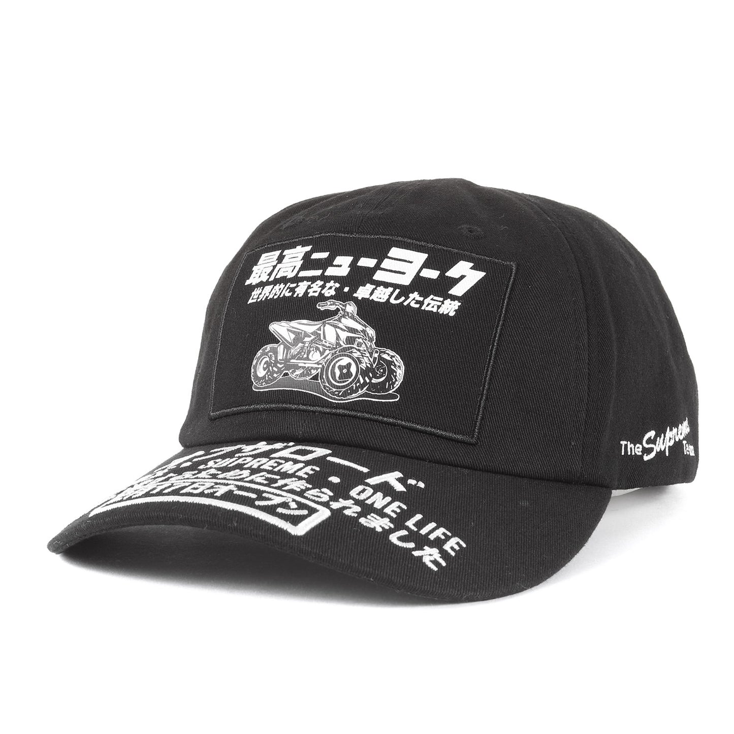 25AW 日本語ロゴ ツイル 6パネルキャップ(ATV 6-Panel)