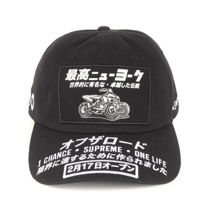 25AW 日本語ロゴ ツイル 6パネルキャップ(ATV 6-Panel)