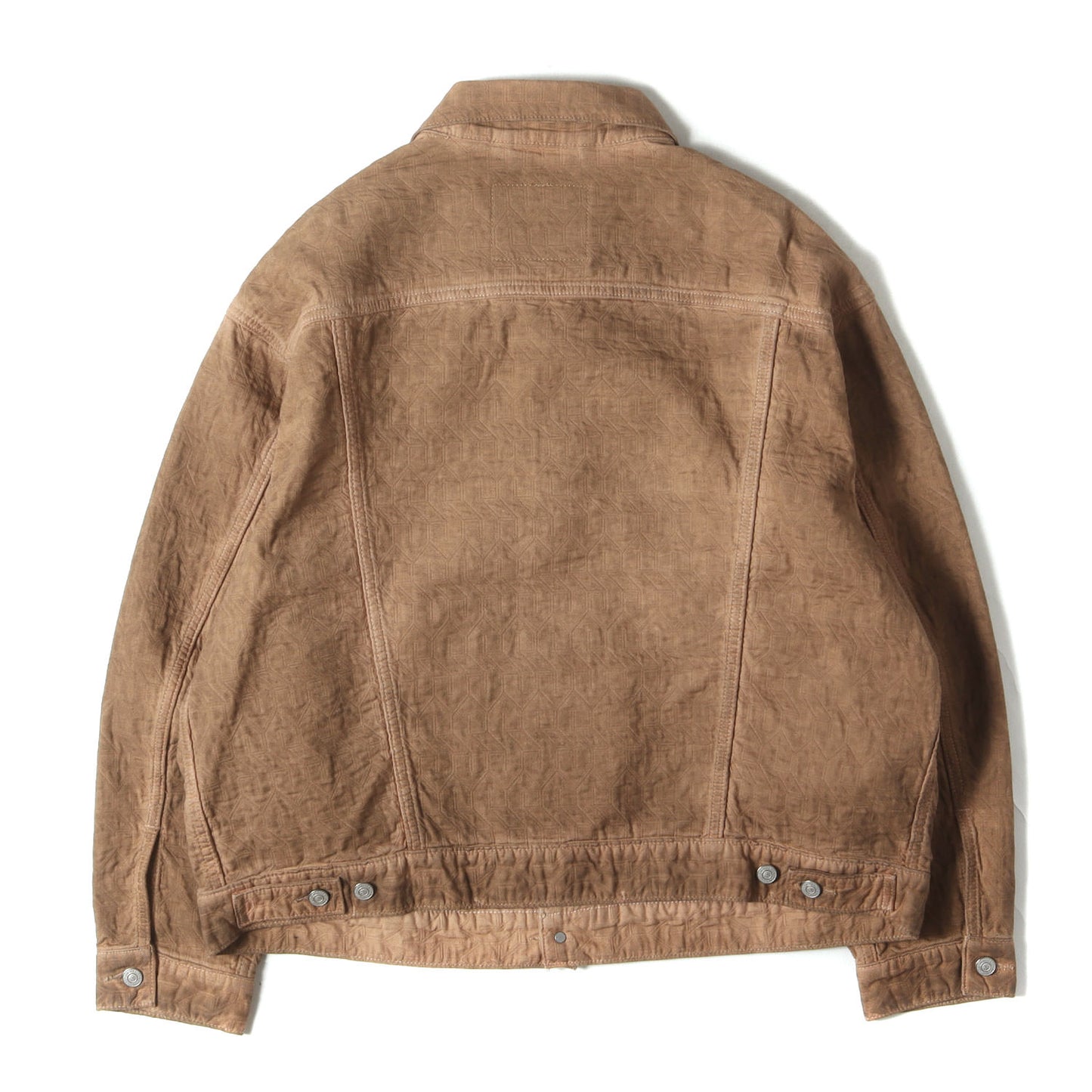23AW ×Levi's ガーメントダイ加工 2nd ジャガード トラッカージャケット(Dyed Jacquard Trucker Jacket)